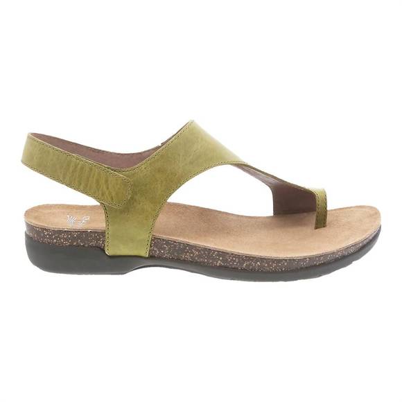 NEW DANSKO women's reece sandals in cactus waxy - Picture 1 of 3
